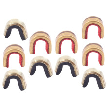 10pcs Copper Archery String Nocking Points Clips For Compound And Recurve Bows Adjustable Arrow Buckles Alloy Rings