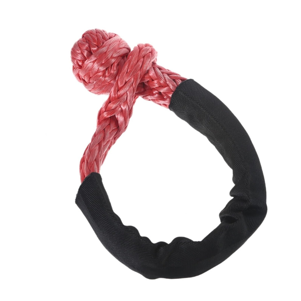 Winch Rope 45000Lbs Break Strength, 1/2 Inch X 22 Inch Offroad Recovery Rope With Soft Shackle 9189345479731
