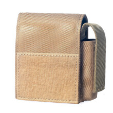 Tactical Molle Daily Carry Pouch MOLLE Compatible Belt Organizer Khaki Outdoor Gear Organizer Battery Compartment