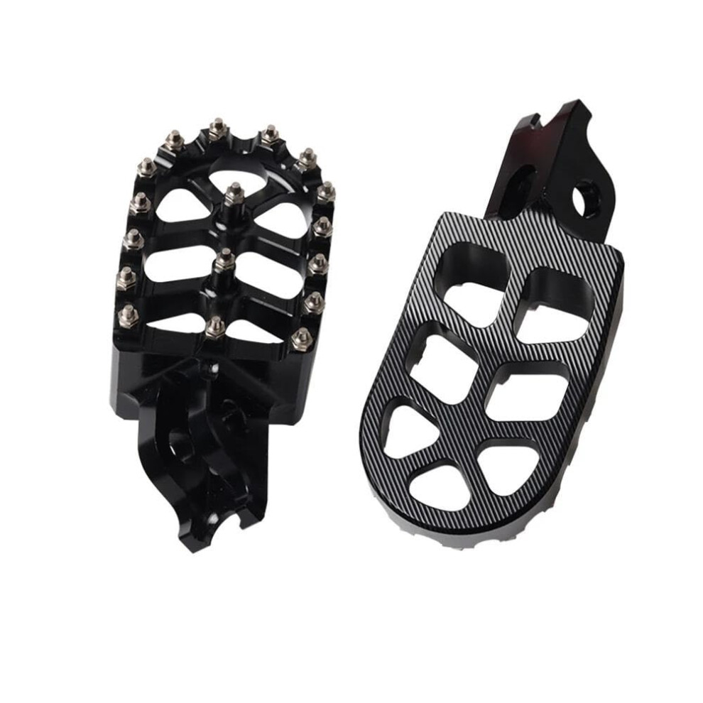 Honda Motorcycle Foot Pegs Nonslip For Honda Cr125 Cr250 Crf250x Crf300l Crf250l Crf1000l Crf1100l Black 9189345479991
