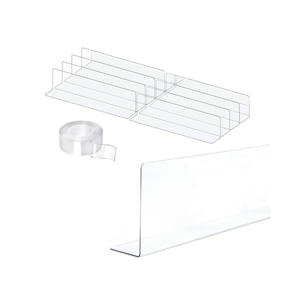 Transparent Toy Blocker For Under Furniture, Under Couch Blocker (3.2Inch H 16Inch L), 8 Pack Bed Blockers For Under Bed 6031998297978