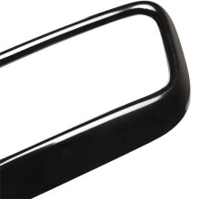 Car Tail Throat Trim for Sport 2018-2022 Exhaust Tail Pipe Cover Trim Single Frame Gloss Black