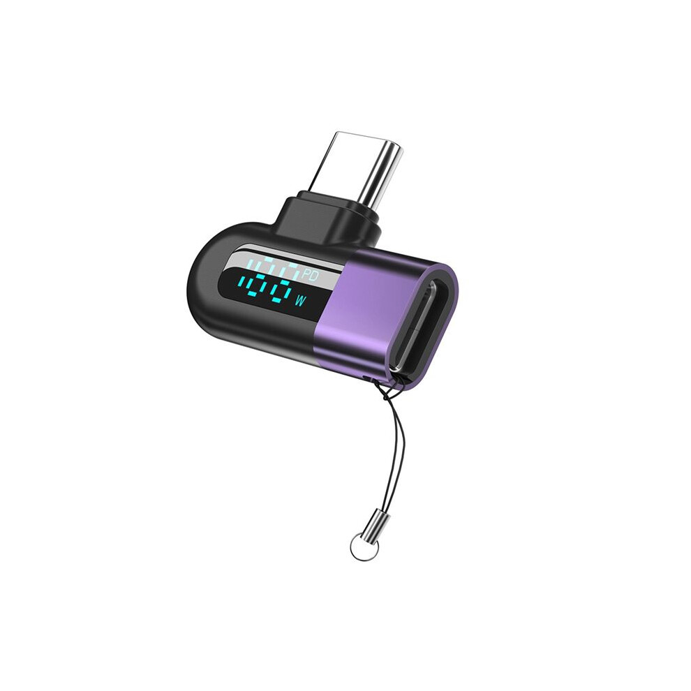 Elough 6A Digital Display Type C To Type C Otg Adapter For 120W Fast Charging Usb C Cable Usb2.0 Connector 6031886615808