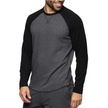 Long Sleeve Men's Crew Neck Sweater Vest Dark Gray Size S Breathable Vintage Casual Loungewear Without Hood