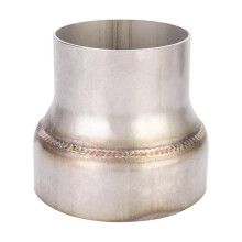 Rohr Leitung Abgas Reduzierer, 3 Zoll Bis 4 Zoll Turbo / Abgas Reduzierer Adapter Rohr Edelstahl Universal für PKW Auto Truck