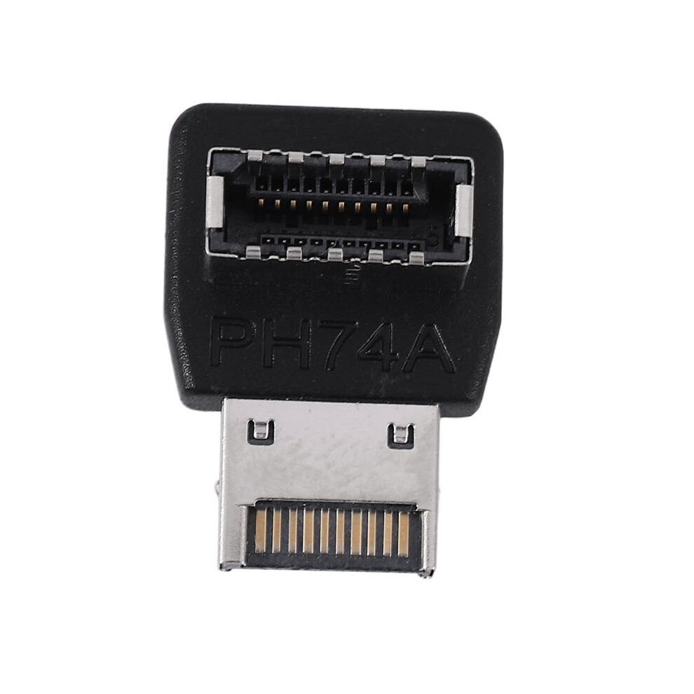 Computer Motherboard Type-E Usb 3.1 Type-E Interface 90 Degree Steering Elbow Front Type-C Installed Adapter(Ph74a) 6033276695025