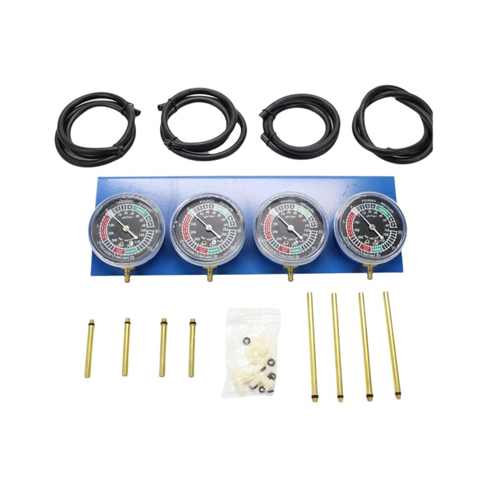 For 4 Cylinder Engines Machines Motorcycle Fuel Carburetor Synchronizer Vacuum Balancer Gauge Synchronizer Tool 6031254910504
