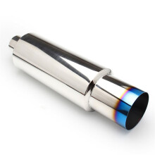 Universal Car Racing Exhaust Pipe Muffler Stainless Steel Racing Modified Exhaust Pipe Muffler