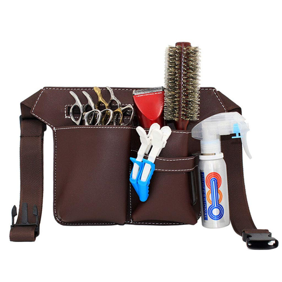 Professional Barber Scissors  Stainless Steel 5.5Inch With Bag Waist Pack, Hairdressing Salon Tool