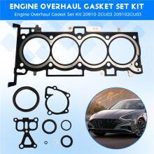 1 Satz Motorumbausatz, Motorüberholungs-Dichtungssatz 20910-2GU03 209102GU03 für für 2.4 G4KJ Motor 2014-2020