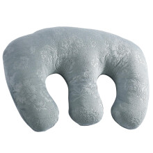 Breast Pillow Ergonomic Detachable Chest Pillow, Prone Cushion, Grey Breast Support Pad For Spa Massage Table