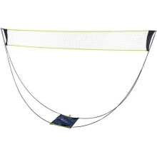 Outdoor Portable Sports Net For Badminton, Pickleball, Tennis, Volleyball Nylon Net And RustResistant Steel Pole