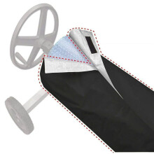 210D Solar Blanket Cover Swimming Pool Cover Reel Compatible Waterproof Oxford Cloth Black 20 Ft 610 X 96 Cm