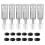 Fermentation Brewing Airlock Kit Grommet Fermentation Beer Making Wine Kombucha Fits Gallon Pitcher 6-Pack 1