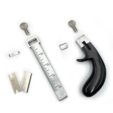 Belt Cutting Machine Set Diy Aluminum Handle Belt Cutting Machine Thong Cutter Thong Divider Tool Cutting Strips