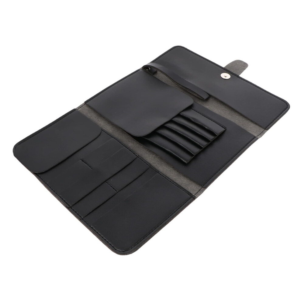 Hairdresser Scissors Case Leather Hairdressing Tools Case For Salon Barber Grooming Kit Bag