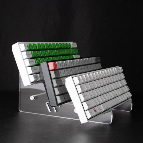 Mechanical Gaming Keyboard Stand Transparent Stand Display Stand DIY Kit Transparent 1 Layer 1
