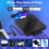 External Disc Drive Dual Interfaces USB Type C CD/DVD Writer Windows Compatible For Laptop And Desktop Brushed Texture 2