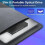 External Disc Drive Dual Interfaces USB Type C CD/DVD Writer Windows Compatible For Laptop And Desktop Brushed Texture 3