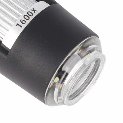 Microscope numérique 1600X Wi-Fi 1400 mAh noir 2
