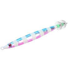 High Durability Squid Jigs: Luminous 3D Eyes Sharp Hooks Blue