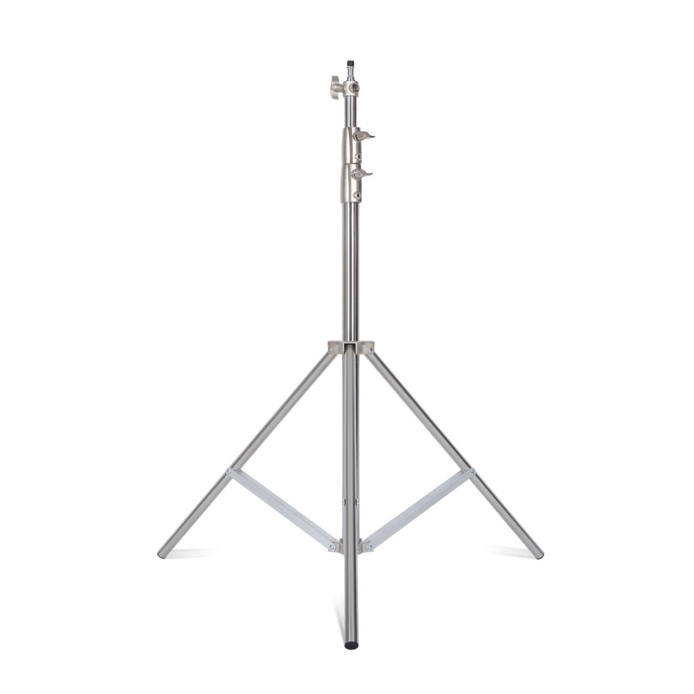 Stainless Steel Heavy Duty Stand 9.2Ft/280Cm Foldable Tripod With Wheels For Photo Studio Softbox Light 9382693021359