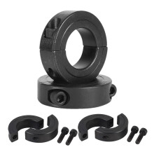 Clamp Shaft Collar Stainless Steel Lock Screw, Double Opening Thickened Shaft Collar For Industrial Mechanical Part