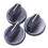 Universal burner parts knobs oven rotary  control  gas stove 3 pcs 2