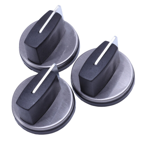 Universal burner parts knobs oven rotary  control  gas stove 3 pcs 1