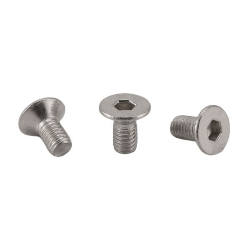 M3 x 6mm Hex Socket Countersunk Flat  Screw Bolts 50pcs 1