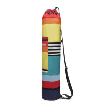 Yoga Mat Carrier Canvas, Durable Scratch Resistant Tear Resistant Reflective Strip Design For Night Safety Drawstring Bag Design For Easy Access