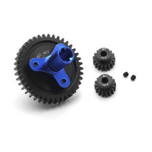 RC Car Clutch Rak Shaft Kit för 1/10 Arrma Granite Senton Vorteks Rock 3S/Kraton Outcast 4S M1 40T+16+17T