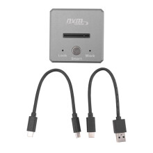 ITGZ 10Gbps M2 NVMe para USB 3.1 Adaptador SSD de Acoplamento NVMe Protocolo Duplo para Base de Gabinete SSD 2230 2242 2280 22110 M2