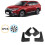 4PCS Car Mudguard Mud Flaps  Mud Guard  for  Outlander 2015-2019 2