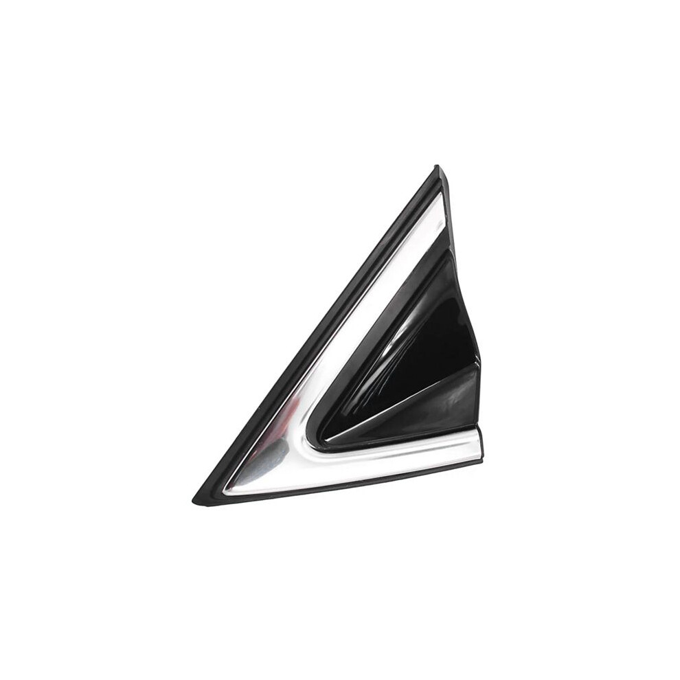 Car Lh Driver Corner Chrome Molding Fit For Santa Fe 2013-2019 86180-2W000 Black/Silver 6033748549948