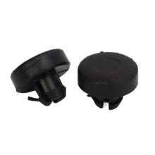 2 Pcs Black Boot Lid Hinge Stops Hood Clip Replace for 9-3 Convertible 12832495