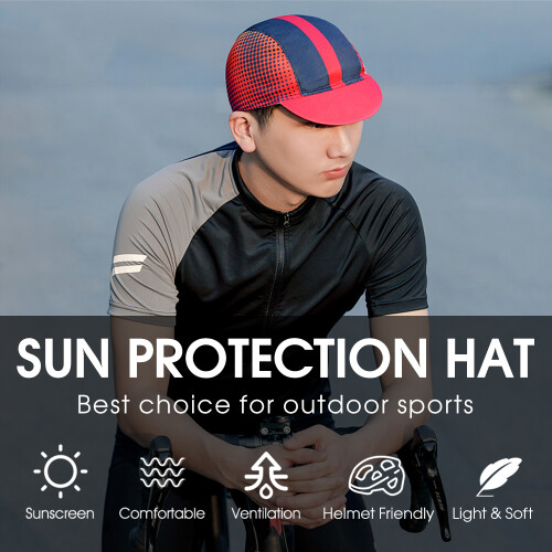 Cycling Cap with 5.5cm Brim - Lightweight Sunproof Bicycle Hat