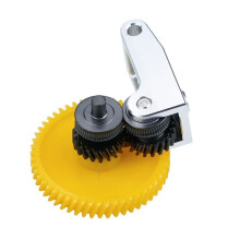 Upgrade Extruderuitrusting van Gehard Staal voor  P1S P1P X1 Carbon X1C 3D-Printeraccessoires Geel + Zwart