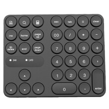 Laddningsbar Dubbel -Numerisk Tangentbord Trådlös Numerisk Tangentbord 35-Tangenter Extern Numerisk Tangentbord Datainmatning