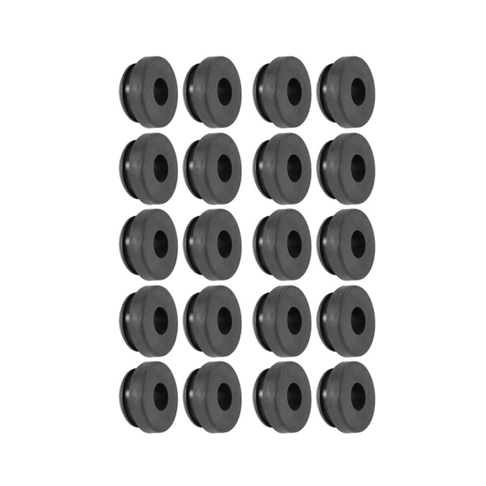 20Pcs Radiator Assembly Upper Insulator Mounts Bushing Rubber Fit For Accord 74173-Sj4-000 Black 6031265271595
