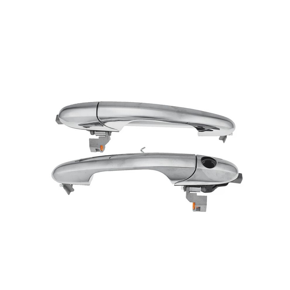 1Pair Car Front Exterior Outside Chrome Door Handle Pull 735592012 For 500 2007-2019 735451694 735485872 Rhd 6032952427295