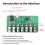 Module HUB USB 2.0 Micro-USB DC5V 1 à 7  Module D'Extension Répartiteur à Sept  avec LED 480 Mbps 2