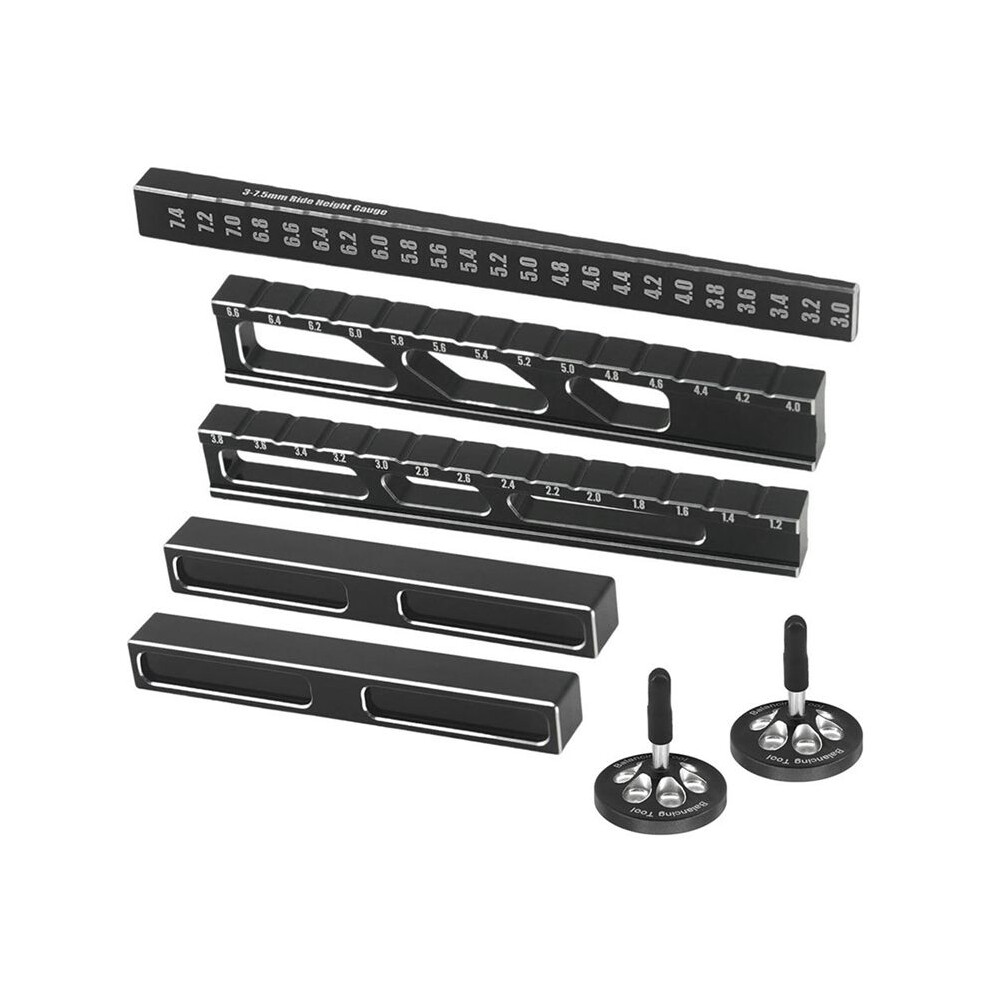 Rc Car Measuring Tool Rc Car Ride Height Gauge Measurement Universal Practical Rc Chassis Droop Gauge For 1/10 Rc Car 6034223382777