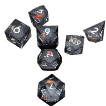 Hartsdekal Quicksand för DND Dice Coc Running Group Dice Dnd Cthulhu Polyhedron Running Group Brädspel DND Dice B