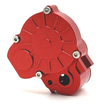 RC Car Metall Mittelwellen-Box Gehäusesatz für FMS 1/24 FCX24 Xiaoqi Crusher für K5 RC Zubehör Rot