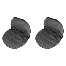 2set Universal Riding Lawn Mower Tractor Cover Padded Comfort Pad Storage Pouch Medium