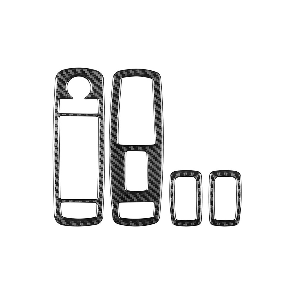 Carbon Fiber For Liberty 2008-2012 Window Lift Panel Cover Trim Decal Interior Accessories 6031634443875