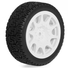4st 68mm 1/10 RC Racingbilsdäck på Road Touring Drift Bildäckhjul för -TT01 TT02 XV01 XV02 TA06 W178