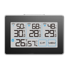 Temperatuur- en Vochtigheidssensor Digitale Thermometer Binnenhygrometer Temperatuur-Vochtigheid Digitale Weermonitor