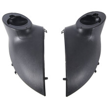 1 Paire de Couvercles de Support Inférieurs Inférieurs de Rétroviseur Latéral pour Fiesta Accessoires 2009-2019